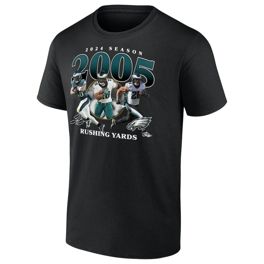 Philadelphia Eagles Saquon Barkley  2000 Yards T-Shirt | NFL US