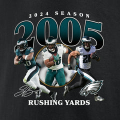Philadelphia Eagles Saquon Barkley  2000 Yards T-Shirt | NFL US