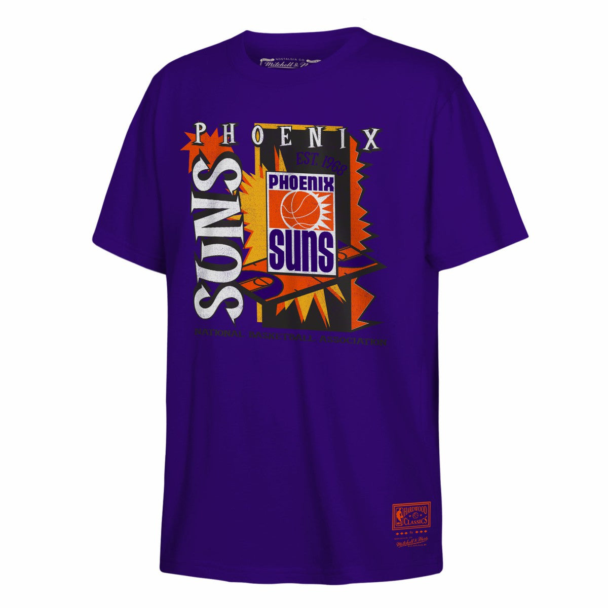 Purple Phoenix Suns Youth Retro '90s Poster T-Shirt | NBA