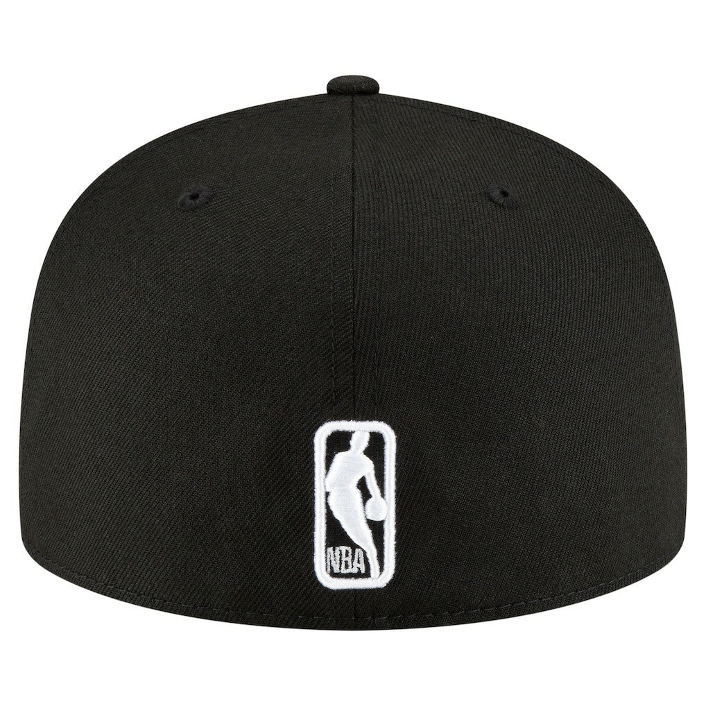 Black Brooklyn Nets 59FIFTY Fitted Hat | NBA