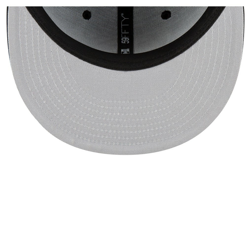 Black Brooklyn Nets 59FIFTY Fitted Hat | NBA