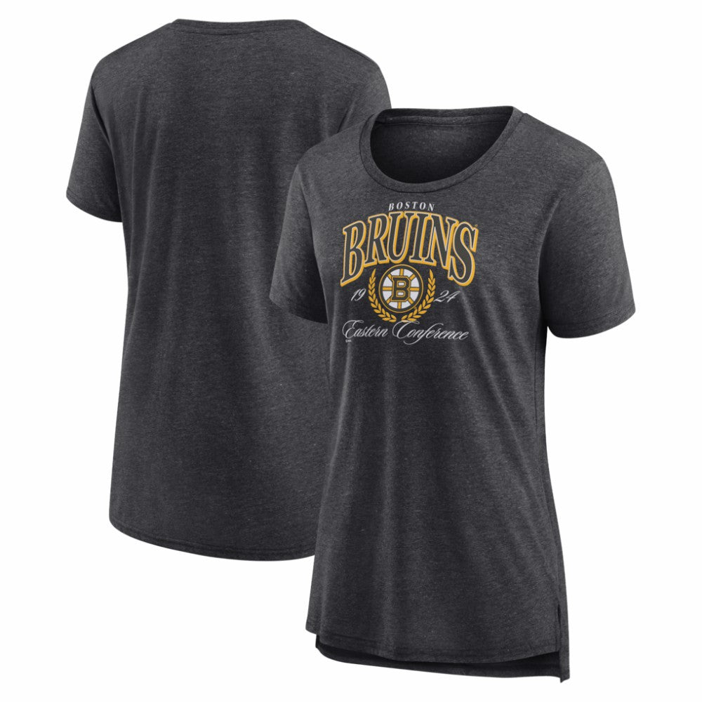 Boston Bruins Women's Reign Supreme Tri-Blend T-Shirt -  NHL T-shirts
