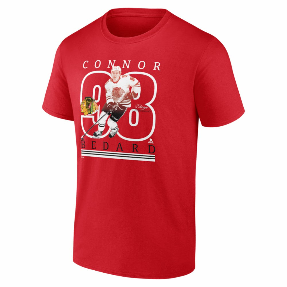 Connor Bedard Chicago Blackhawks Player Show T-Shirt -  NHL T-shirts