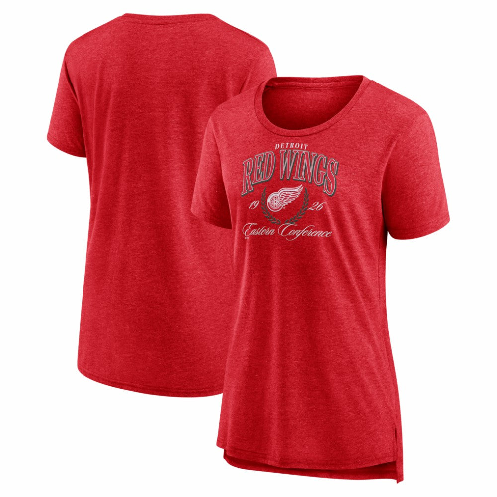 Detroit Red Wings Women's Reign Supreme Tri-Blend T-Shirt -  NHL T-shirts