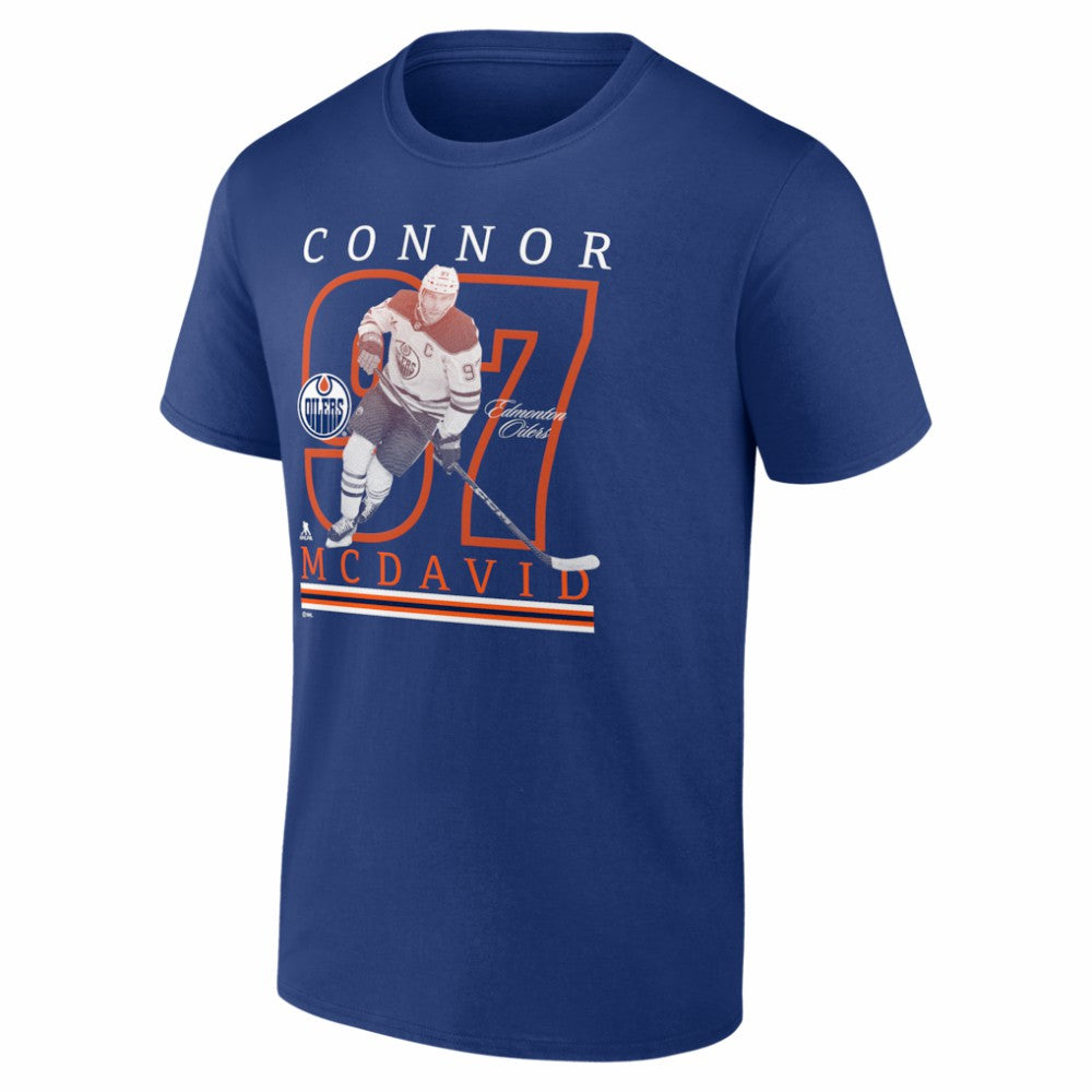 Connor McDavid Edmonton Oilers Player Show T-Shirt -  NHL T-shirts
