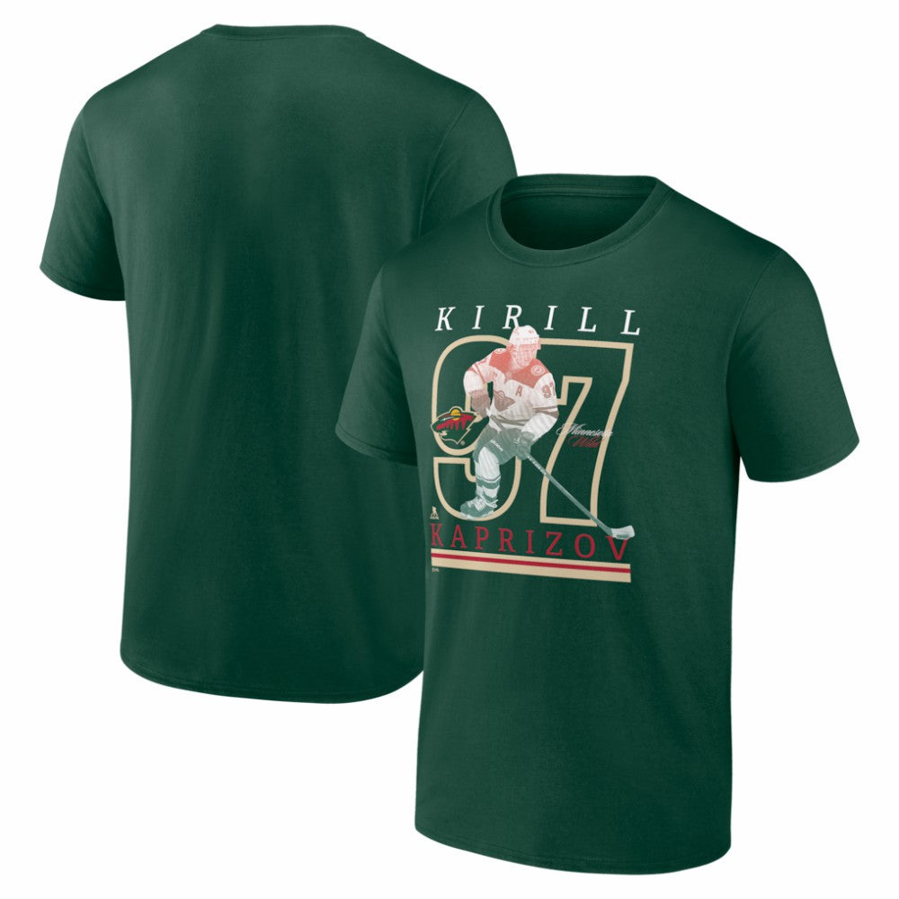 Kirill Kaprizov Minnesota Wild Player Show T-Shirt -  NHL T-shirts