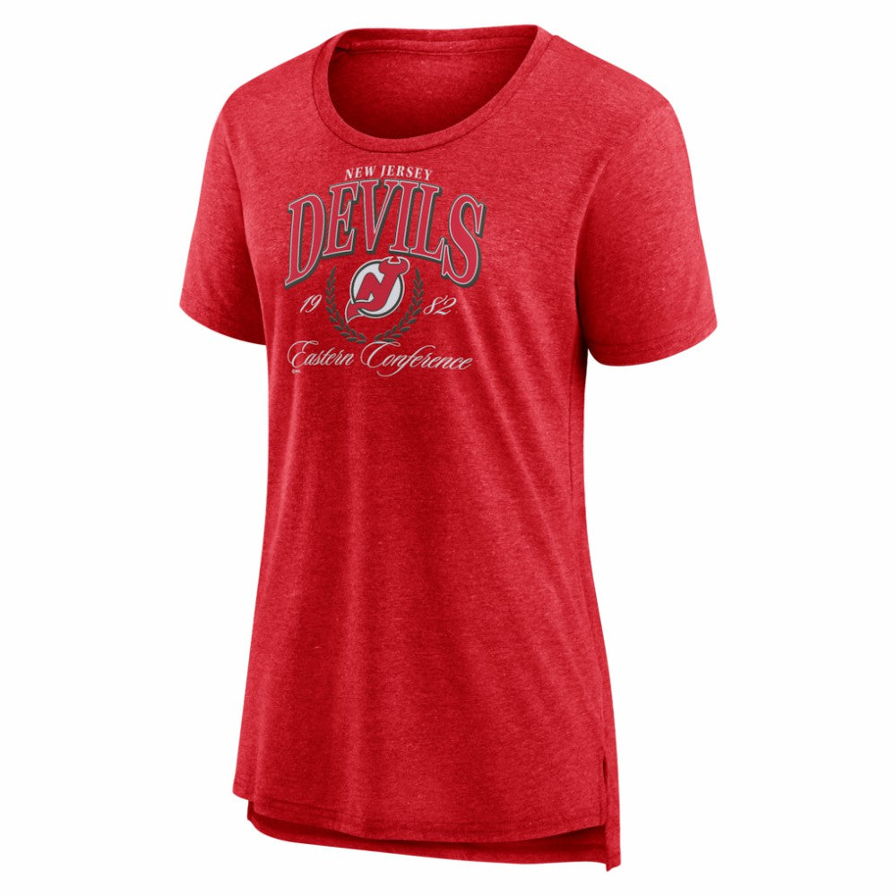 New Jersey Devils Women's Reign Supreme Tri-Blend T-Shirt -  NHL T-shirts
