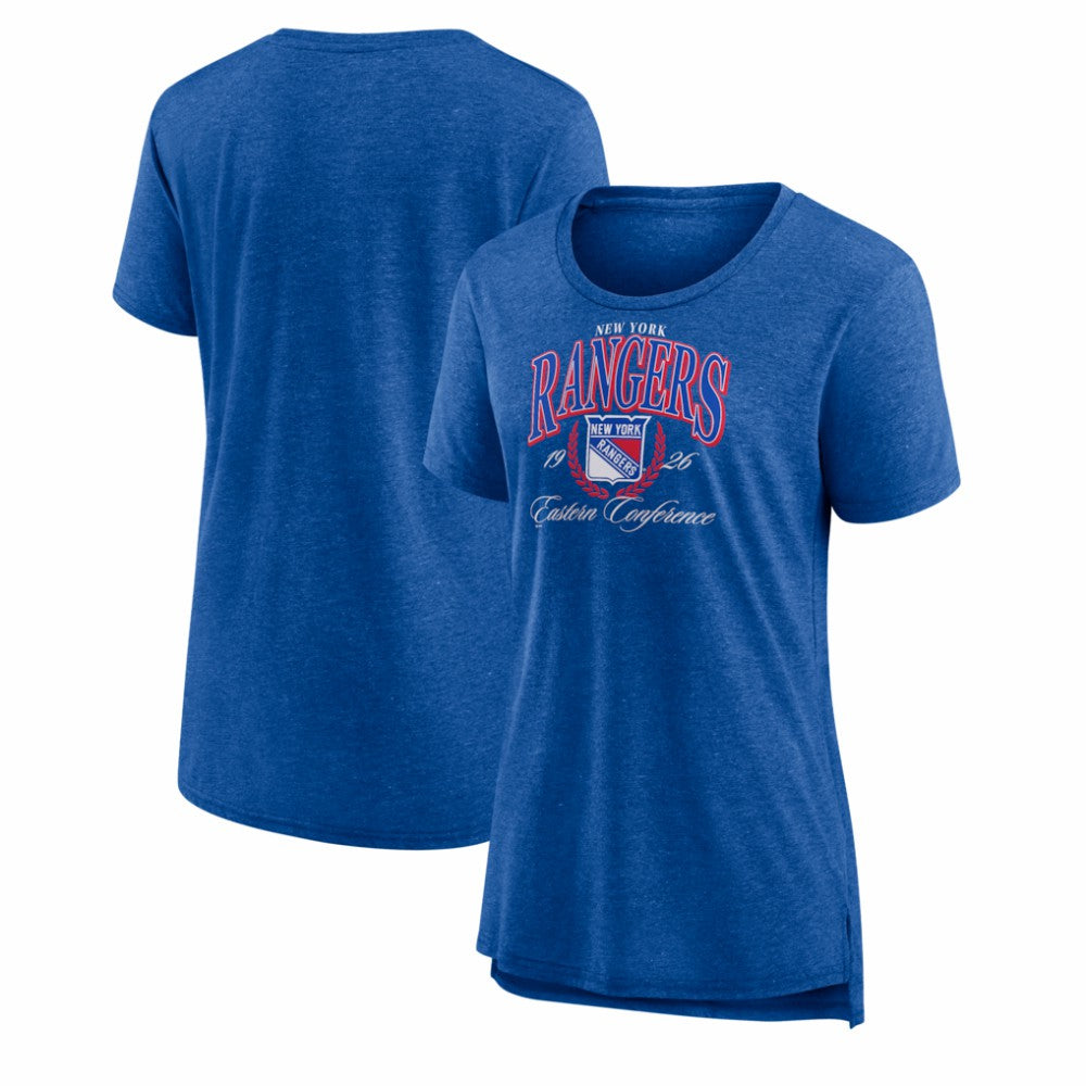 New York Rangers Women's Reign Supreme Tri-Blend T-Shirt -  NHL T-shirts