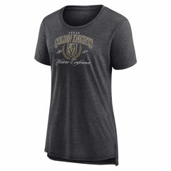 Vegas Golden Knights Women's Reign Supreme Tri-Blend T-Shirt -  NHL T-shirts