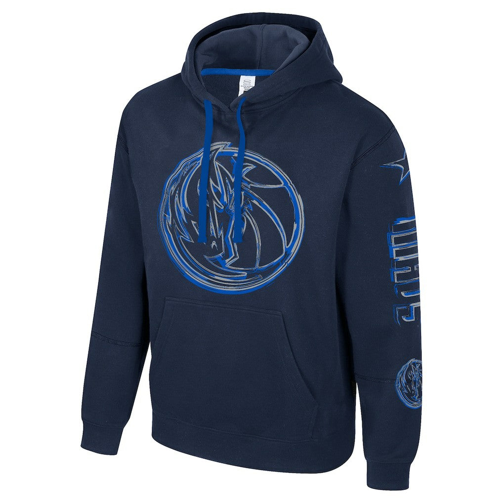 Navy Dallas Mavericks Stadium Essentials Unisex Elementized Pullover Hoodie sale | NBA