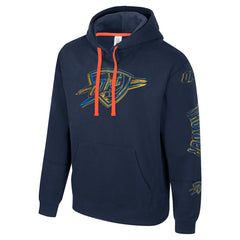 Navy Oklahoma City Thunder Stadium Essentials Unisex Elementized Pullover Hoodie | NBA