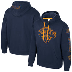 Navy New York Knicks Stadium Essentials Unisex Elementized Pullover Hoodie | NBA