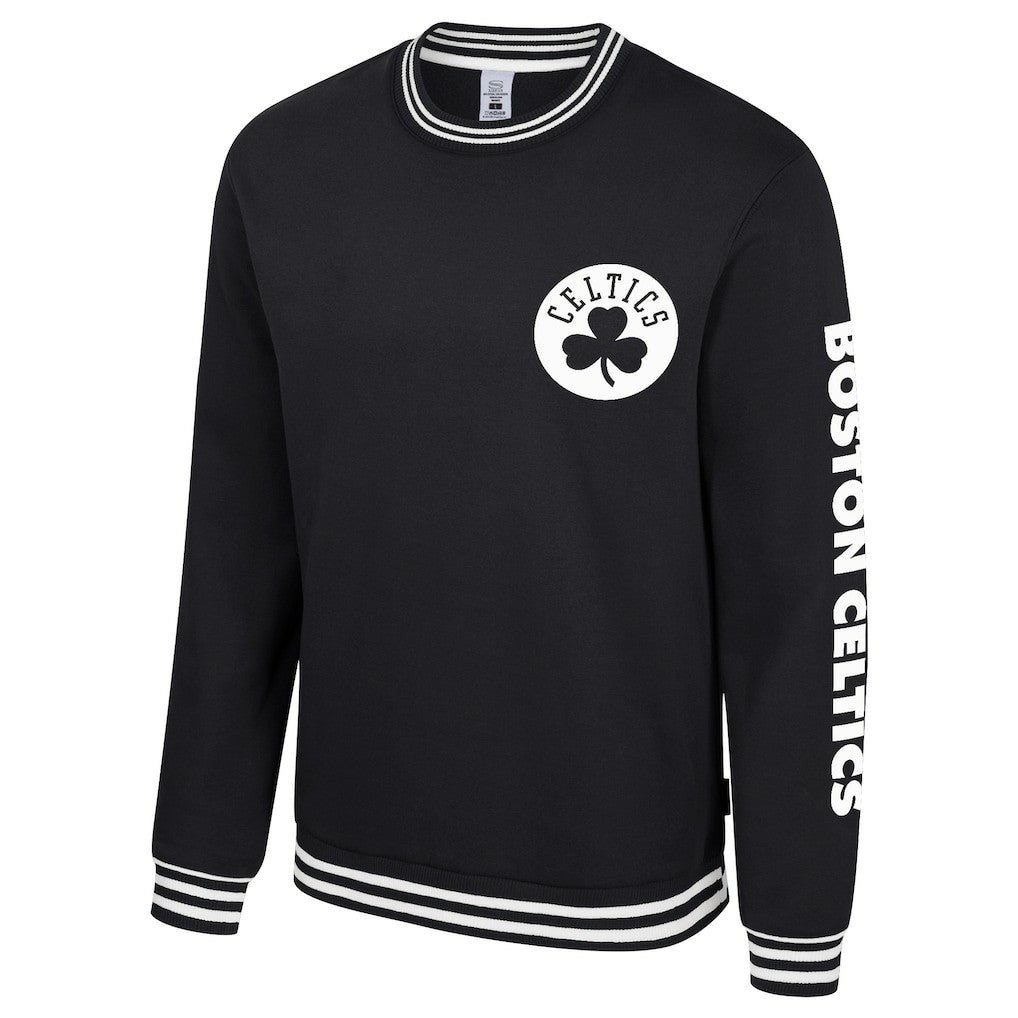 Black Boston Celtics Stadium Essentials Unisex Half-Time 2 Pullover Sweatshirt | NBA