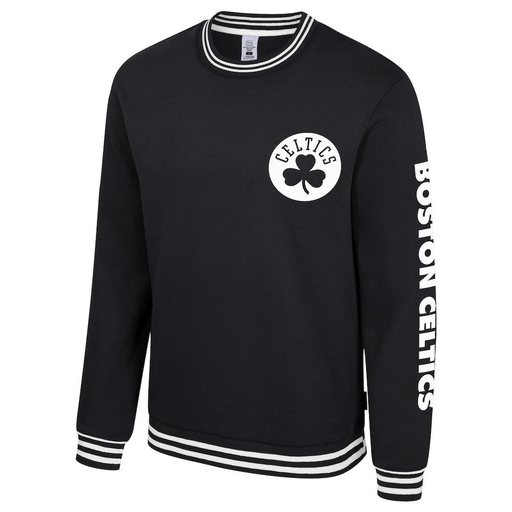 Black Boston Celtics Stadium Essentials Unisex Half-Time 2 Pullover Sweatshirt | NBA