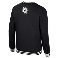 Black Boston Celtics Stadium Essentials Unisex Half-Time 2 Pullover Sweatshirt | NBA