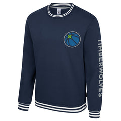 Navy Minnesota Timberwolves Stadium Essentials Unisex Half-Time 2 Pullover Sweatshirt | NBA