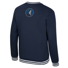 Navy Minnesota Timberwolves Stadium Essentials Unisex Half-Time 2 Pullover Sweatshirt | NBA