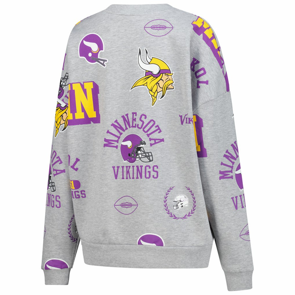 Minnesota Vikings Gameday Couture Women's Always On Repeat Fleece Sweatshirt | NFL On sale