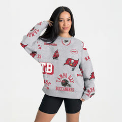 Tampa Bay Buccaneers Gameday Couture Women's Always On Repeat Fleece Sweatshirt | NFL Near me