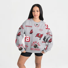 Tampa Bay Buccaneers Gameday Couture Women's Always On Repeat Fleece Sweatshirt | NFL Near me