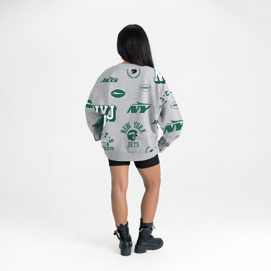 New York Jets Gameday Couture Women's Always On Repeat Fleece Sweatshirt | NFL Sale