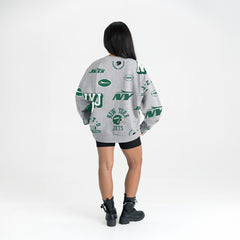 New York Jets Gameday Couture Women's Always On Repeat Fleece Sweatshirt | NFL Sale