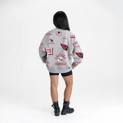 Arizona Cardinals Gameday Couture Women's Always On Repeat Fleece Sweatshirt | NFL Hot