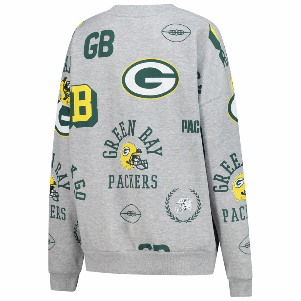 Green Bay Packers Gameday Couture Women's Always On Repeat Fleece Sweatshirt | NFL New