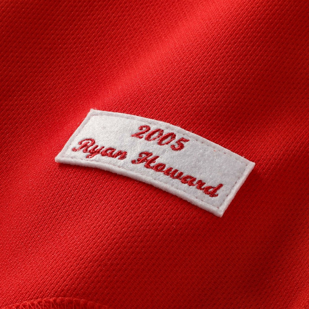 Ryan Howard Philadelphia Phillies Mitchell & Ness Cooperstown Collection Batting Practice Jersey – Red - MLB Jerseys