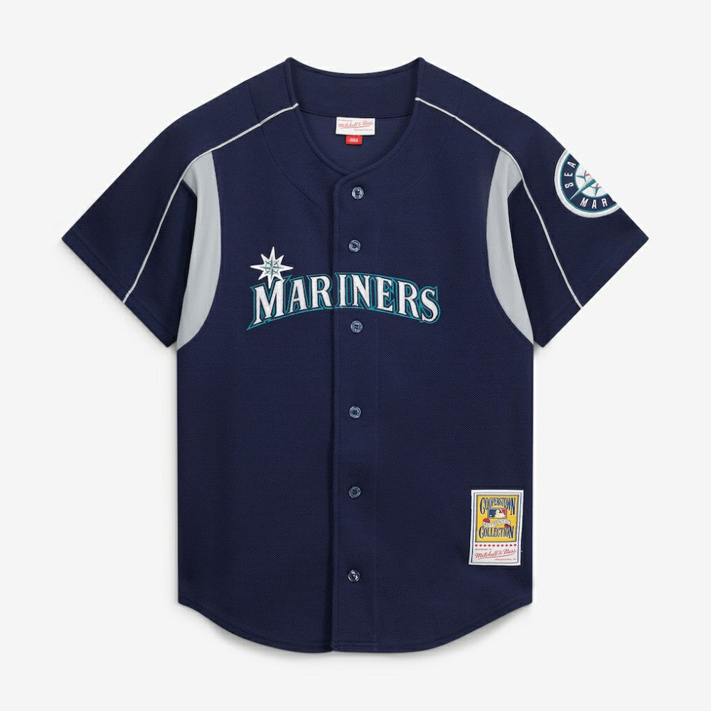 Felix Hernandez Seattle Mariners Mitchell & Ness Cooperstown Collection Batting Practice Jersey – Navy - MLB Jerseys