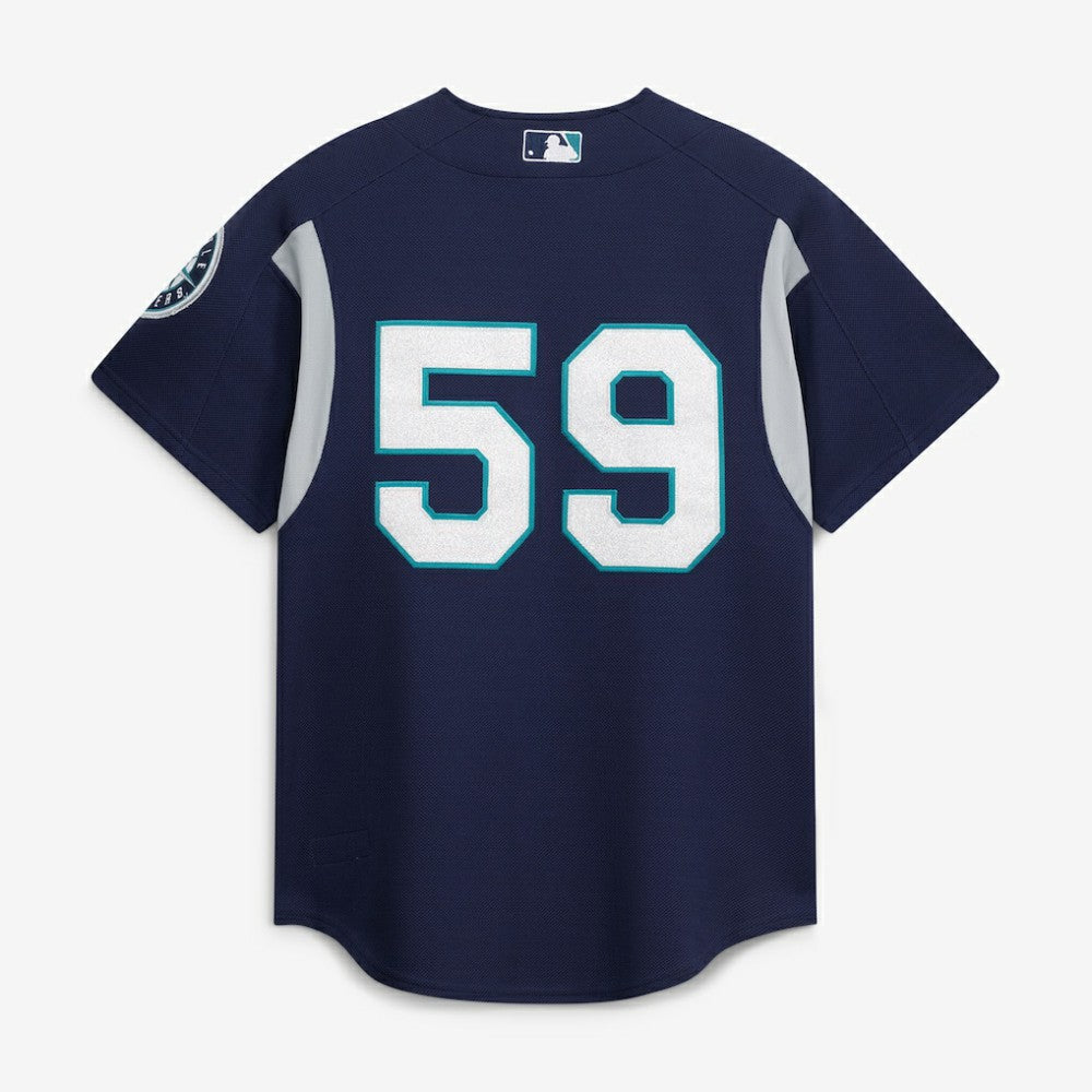 Felix Hernandez Seattle Mariners Mitchell & Ness Cooperstown Collection Batting Practice Jersey – Navy - MLB Jerseys