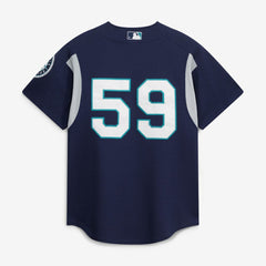 Felix Hernandez Seattle Mariners Mitchell & Ness Cooperstown Collection Batting Practice Jersey – Navy - MLB Jerseys