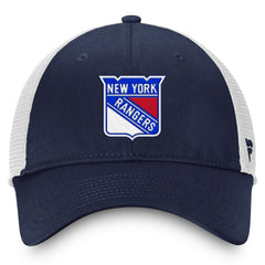 New York Rangers Fanatics Core Primary Logo Trucker Adjustable Hat -  NHL Hats