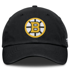 Boston Bruins Fanatics Primary Logo Adjustable Hat -  NHL Hats