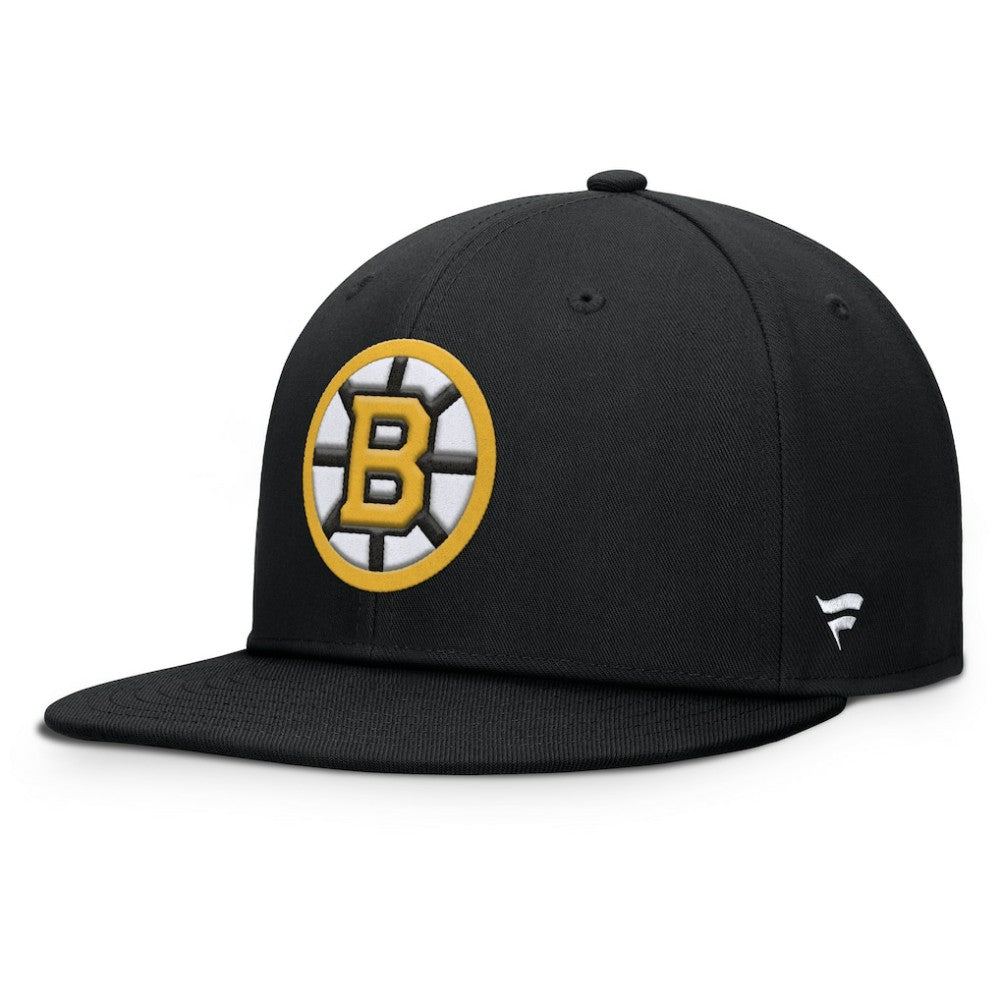 Boston Bruins Fanatics Primary Logo Snapback Hat -  NHL Hats