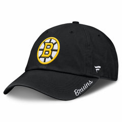 Boston Bruins Fanatics Women's Core Logo Adjustable Hat -  NHL Hats