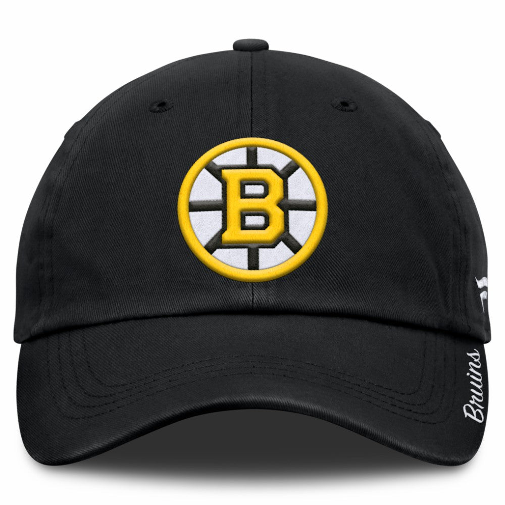 Boston Bruins Fanatics Women's Core Logo Adjustable Hat -  NHL Hats