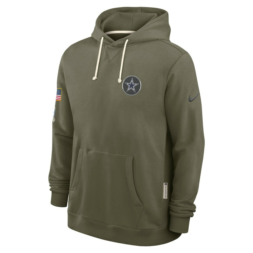 Dallas Cowboys 2025 Salute to Service Sideline Standard Issue Dri-FIT Hoodie | NFL On sale