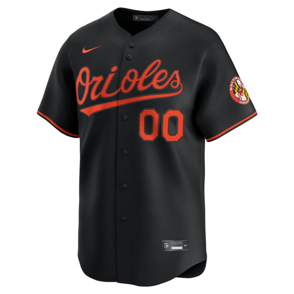 Baltimore Orioles Nike Alternate Limited Custom Jersey - MLB Jerseys