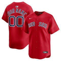 Boston Red Sox Nike Alternate Limited Custom Jersey - MLB Jerseys