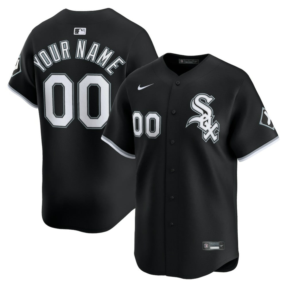 Chicago White Sox Nike Alternate Limited Custom Jersey - MLB Jerseys