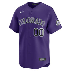 Colorado Rockies Nike Alternate Limited Custom Jersey - MLB Jerseys