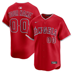 Los Angeles Angels Nike Alternate Limited Custom Jersey - MLB Jerseys