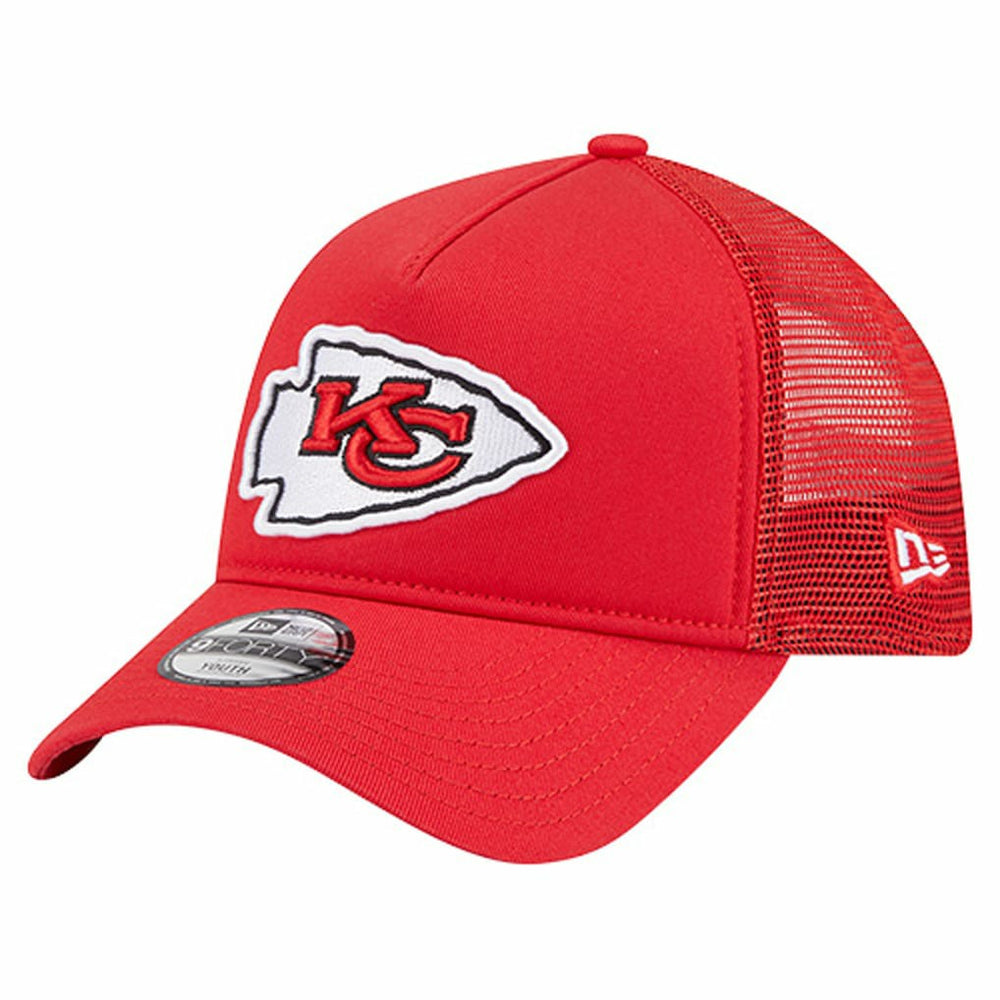 Kansas City Chiefs Preschool Main A-Frame 9FORTY Adjustable Hat | NFL Hot