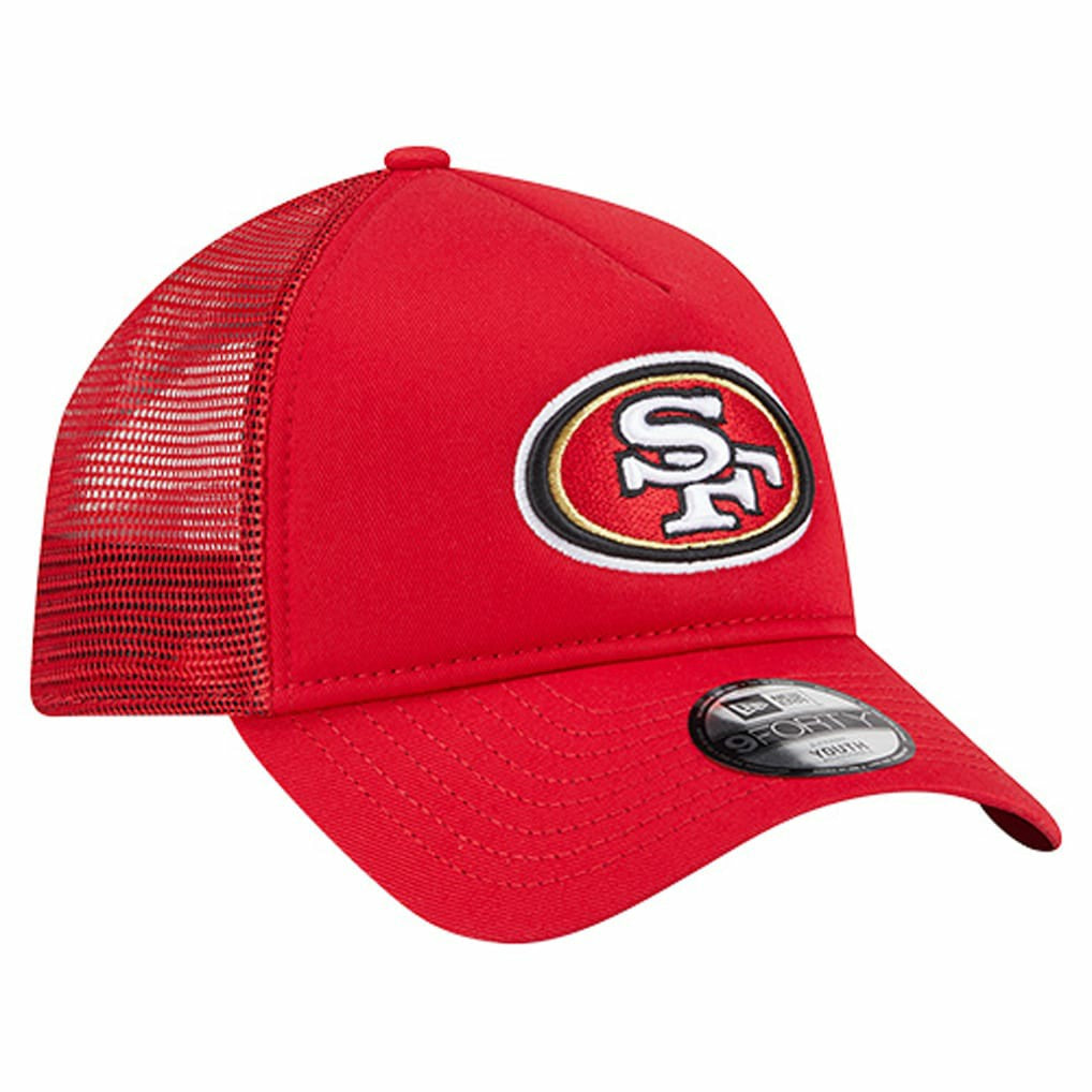 San Francisco 49ers Preschool Main A-Frame 9FORTY Adjustable Hat | NFL Hot
