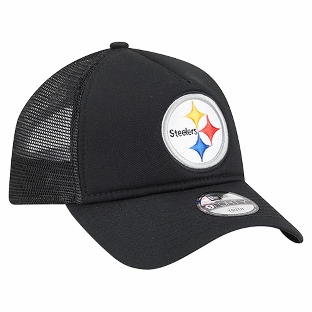 Pittsburgh Steelers Preschool Main A-Frame 9FORTY Adjustable Hat | NFL New
