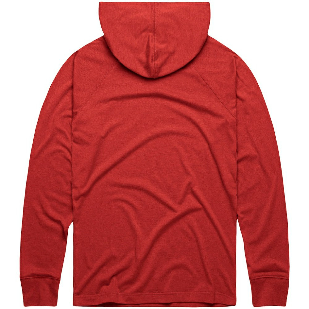 St. Louis Cardinals Homage Lightweight Raglan Tri-Blend Pullover Hoodie - MLB Hoodies