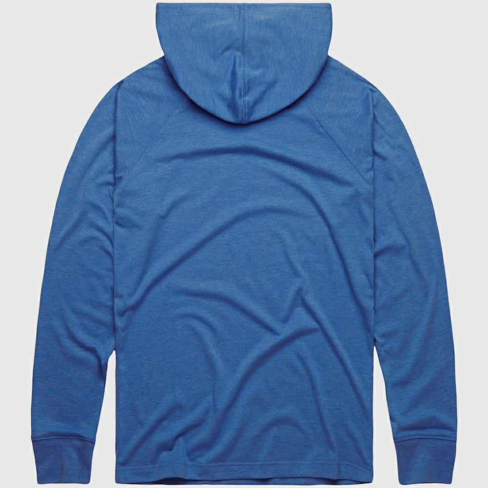 Texas Rangers Homage Lightweight Raglan Tri-Blend Pullover Hoodie - MLB Hoodies