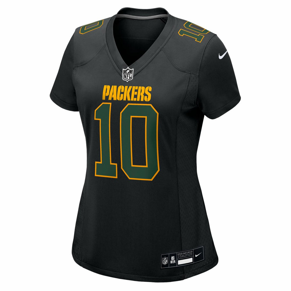 Green Bay Packers Jordan Love  Women's Fashion Game Jersey | NFL Discount