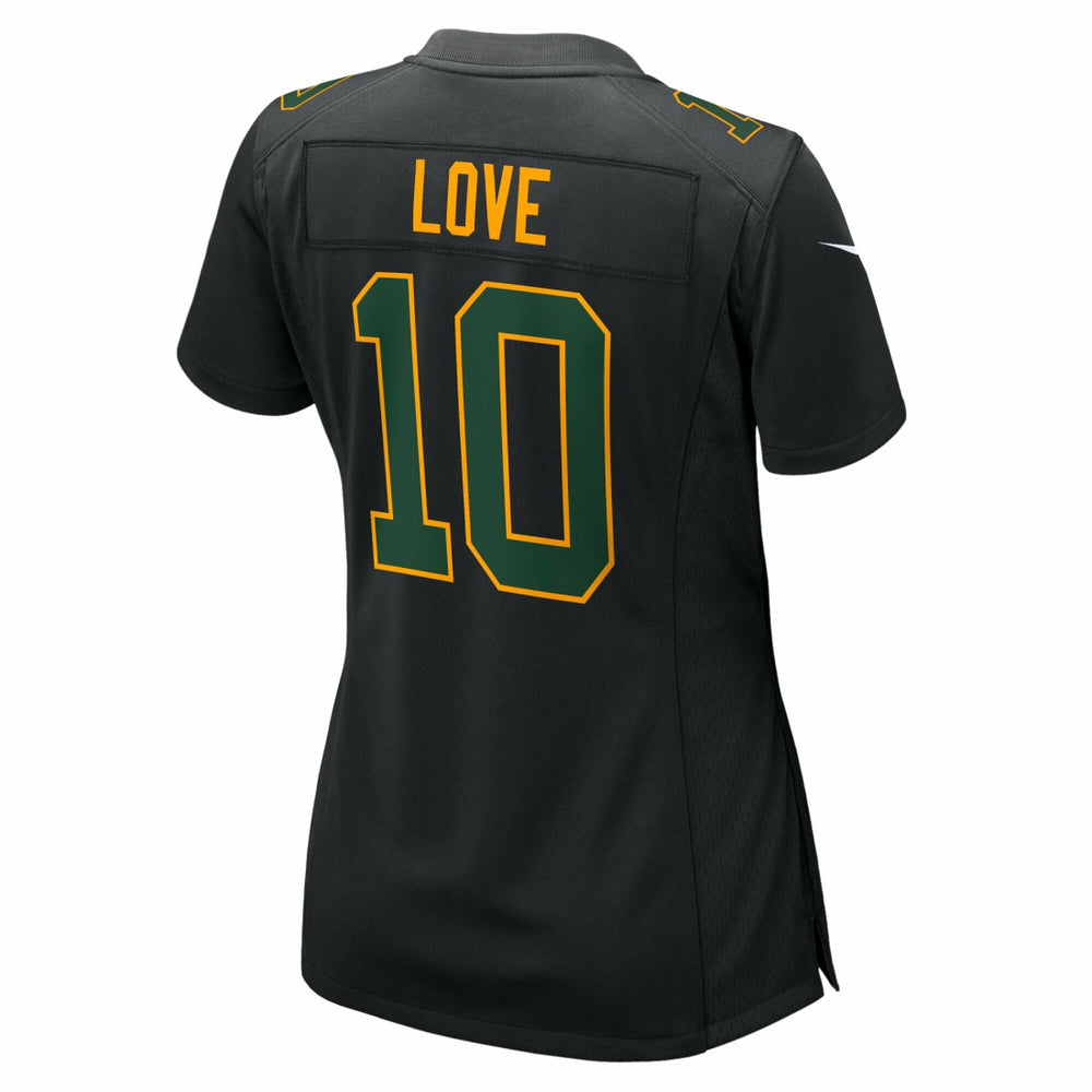 Green Bay Packers Jordan Love  Women's Fashion Game Jersey | NFL Discount